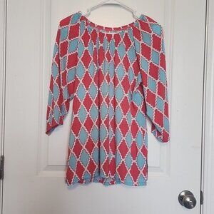 Haley and the Hound blouse size medium